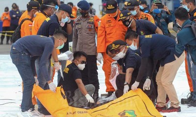 Korban Kecelakaan Pesawat Sriwijaya Air SJ 182 Mulai DItemukan