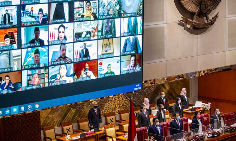 Rapat Paripurna Ke-11 Pembukaan Masa Persidangan III Tahun Sidang 2020-2021