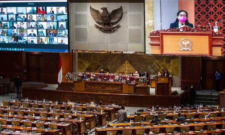 Rapat Paripurna Ke-11 Pembukaan Masa Persidangan III Tahun Sidang 2020-2021