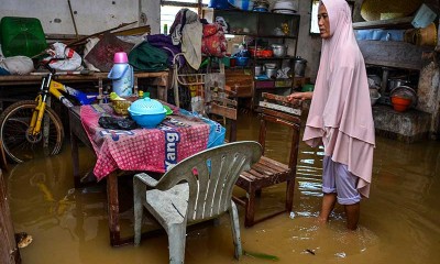Sungai Citanduy dan Cikadang Meluap, Puluhan Rumah Warga di Tasikmalaya Terendam Banjir