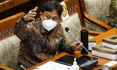 Menkes Budi Gunadi Sadikin Raker Dengan Komisi IX DPR Bahas Pelaksanaan Vaksinasi Covid-19