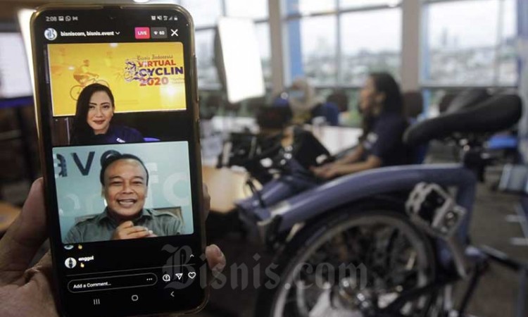 Pengundian Dorprize Bisnis Indonesia Virtual Cycling
