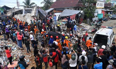 Tim SAR Gabungan Masih Mencari Korban Gempa Bumi di Mamuju