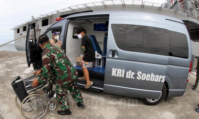 RS KRI Soeharso Dikerahkan Untuk Korban Gempa Mamuju