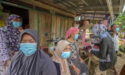 Pemeriksaan Kesehatan Korban Banjir Bandang di Kalimantan Selatan