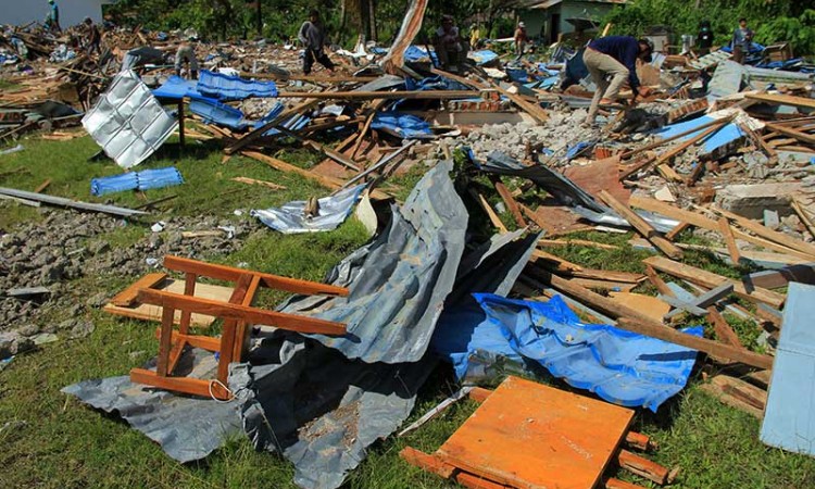 Sebanyak 117 Sekolah di Mamuju Rusak Akibat Gempa Bumi