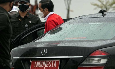 Presiden Joko Widodo Resmikan Tol Palembang-Kayu Agung 