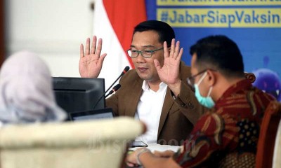 Ridwan Kamil Berbicara Terkait Kesuksesan Vaksinasi Akan Mendorong Ekonomi Dalam Acara BIBC 2021