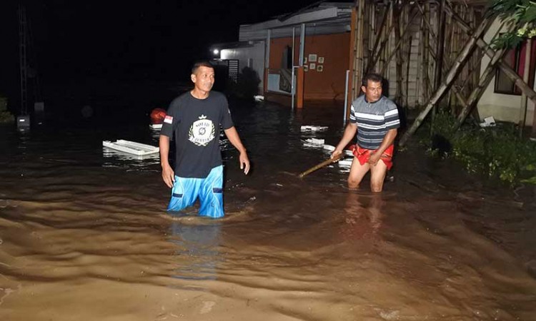 Sebanyak 442 Rumah di Jember Terendam Banjir Akibat Meluapnya DAS Bebdadung