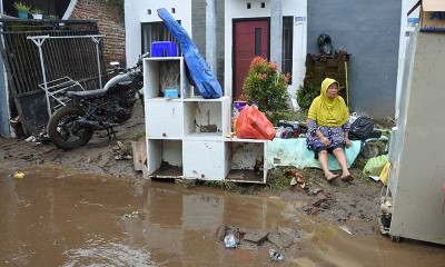 Sebanyak 442 Rumah di Jember Terendam Banjir Akibat Meluapnya DAS Bebdadung