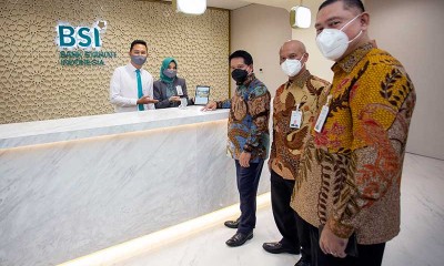 Presiden Joko Widodo Resmikan Bank Syariah Indonesia