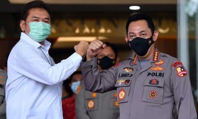 Kapolri Jenderal Pol Listyo Sigit Prabowo Bertemu Jaksa Agung ST Burhanuddin