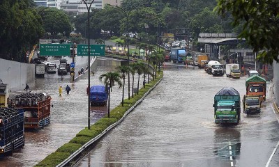 Ruas Tol TB Simatupang Jakarta Terendam Banjir