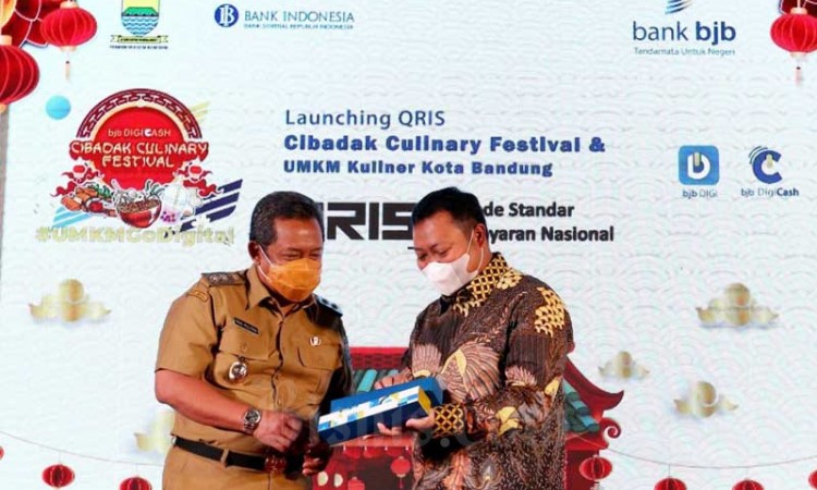 Bank BJB Luncurkan QRIS BJB Digicash Cibadak Culinary Festival dan UMKM Kuliner Kota Bandung