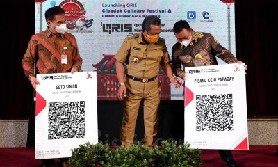 Bank BJB Luncurkan QRIS BJB Digicash Cibadak Culinary Festival dan UMKM Kuliner Kota Bandung