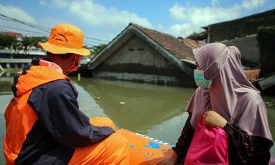 Kawasan Total Persada di Tangerang Banten Sudah Tiga Hari Terendam Banjir