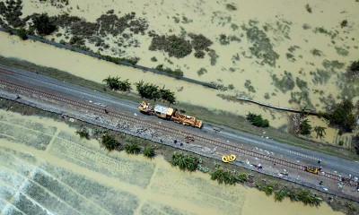 Jadwal Kereta Jarak Jauh Dibatalkan, PT KAI Masih Memperbaiki Rel Yang Terendam Banjir