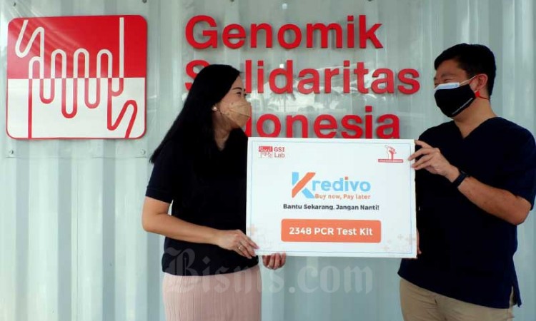 Kredivo Donasikan Lebih dari 2.000 Test PCR KE GSI Lab