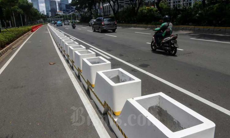 Pemprov DKI Jakarta Akan Membangun Jalur Sepeda Permanen di Kawasan Sudirman-Thamrin