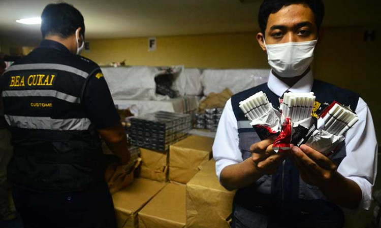 Bea Cukai Kudus, Jawa Tengah Berhasil Amankan Rokok Ilegal Sebnyak 1,2 Juta Batang