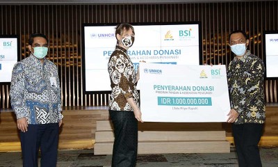 PT Bank Syariah Indonesia Tbk. Salurkan Dana Zakat Untuk Progam Keshatan dan Makanan Pengungsi di Indonesia