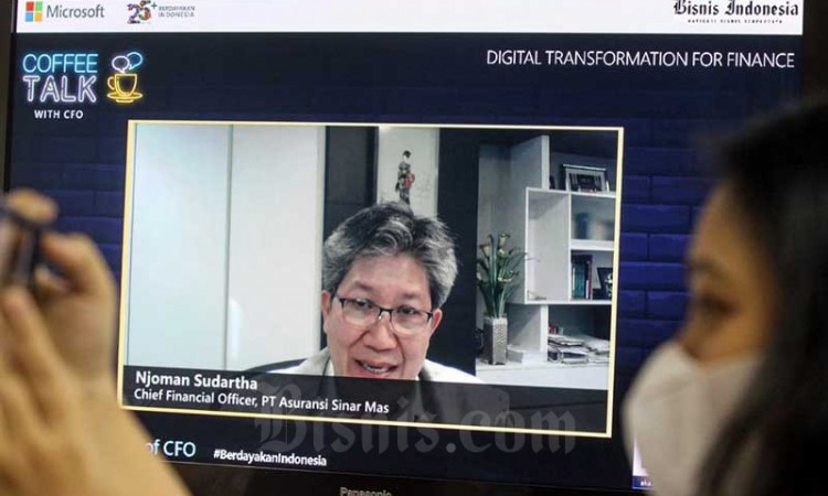 Bisnis Indonesia Gelar Webinar Mengangkat Tema The Evolving World of CFO