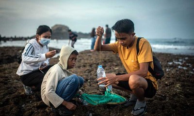 Tradisi Mencari Cacing Laut Warna Warni di Lombok