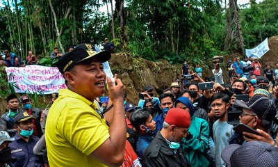 Wakil Gubernur Jabar Uu Ruzhanul Ulum Sidak ke lokasi tambang pasir di Kampung Pasir Ipis Ciamis