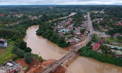 Pembangunan Jembatan Trans Sumatra Telan Biaya Rp58 Miliar