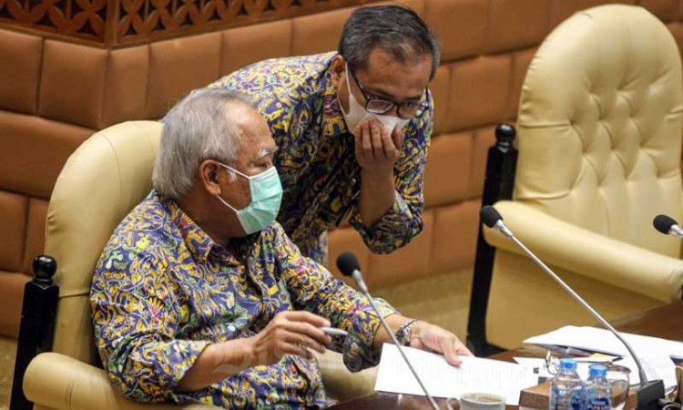 Menteri PUPR Basuki Hadimuljono Raker Dengan Komisi V DPR Bahas Pengembangan Food Estate