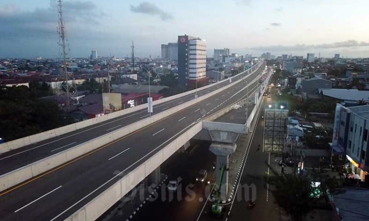 Jalan Layang Tol Pertama di Makassar Resmi Beroperasi