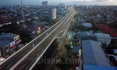 Jalan Layang Tol Pertama di Makassar Resmi Beroperasi