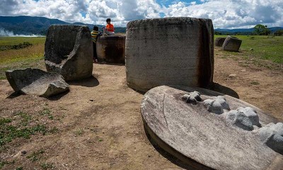 Situs Megalit Peninggalan Zaman Prasejarah di Sulawesi Tengah Ramai Dikunjungi Wisatawan