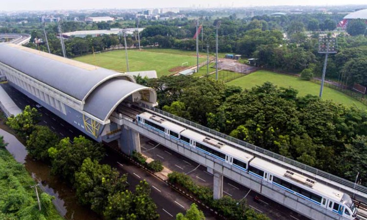 PT KAI Kurangi Jadwal Perjalanan LRT Palembang