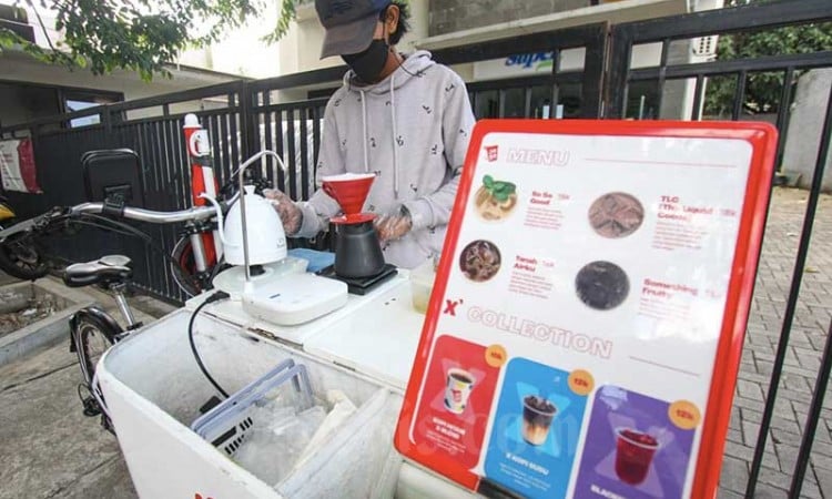 Menikmati Kopi Barista Keliling di Jalanan Ibu Kota