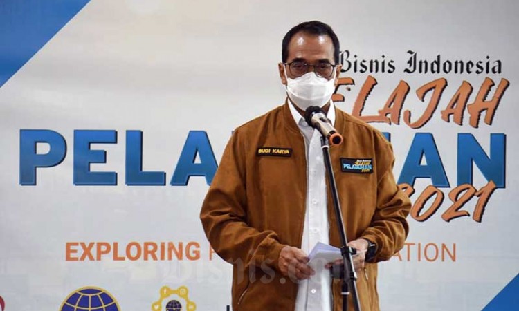 Menteri Perhubungan Budi Karya Sumadi Melepas Tim Jelajah Pelabuhan Bisnis Indonesia