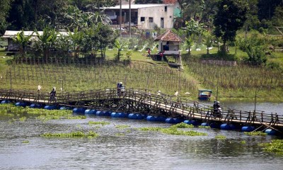 Jembatan Sasak Bodan di Kabupaten Bandung Barat Milik Perorangan