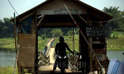 Jembatan Sasak Bodan di Kabupaten Bandung Barat Milik Perorangan