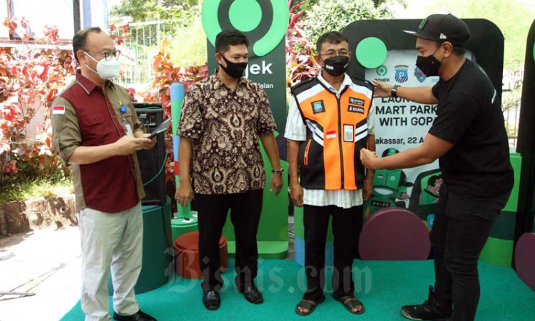 Peluncuran Parkir Smart Bersama Goopay di Makassar 