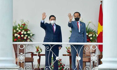 Presiden Joko Widodo Lakukan Pertemuan Bilateral Dengan Perdana Menteri Vietnam Pham Minh Chinh