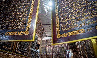 Wisata Religi Al Quran Rakasasa di Palembang Ramai Dikunjungi Saat Bulan Ramadan