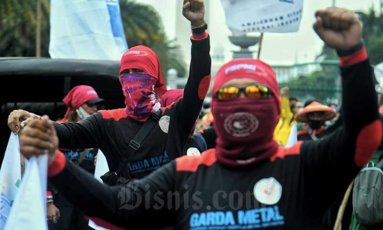 Peringati Hari Buruh, KSPI Gelar Demo Kecil-Kecilan