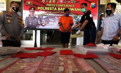 Polisi Tangkap Pembuat Uang Palsu di Jawa Timur
