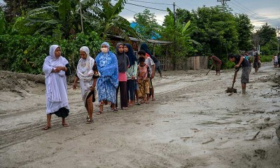 Banjir Lumpur Kembali Melanda Kabupaten Sigi Sulawesi Tengah