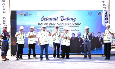 Manajemen PT PP (Persero) Tbk. Lakukan Kunjungan Kerja Ke Proyek Maritime Towerdan Pelabuhan Petikemas Kalibaru