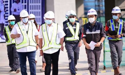 Manajemen PT PP (Persero) Tbk. Lakukan Kunjungan Kerja Ke Proyek Maritime Towerdan Pelabuhan Petikemas Kalibaru