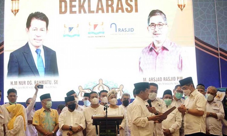 Mendag Bersama Kepala BKPM Hadiri Deklarasi Dukungan Untuk Arsjad Rasjid Sebagai Calon Ketua Umum Kadin Indonesia 2021-2026