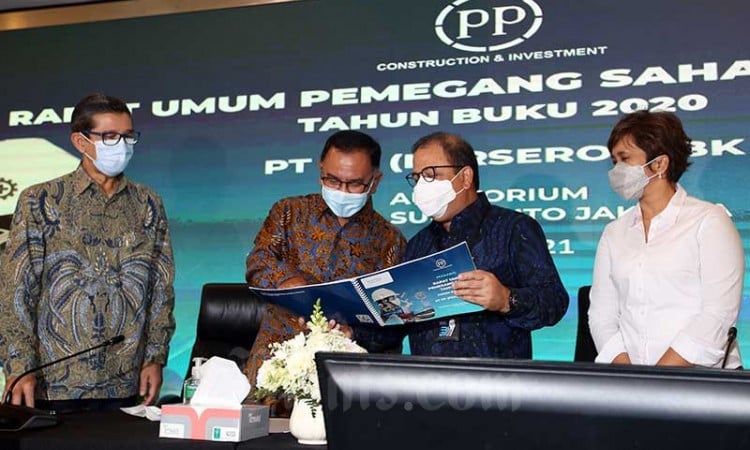 PT PP (Persero) Tbk. Pada 2020 Catatkan Laba Bersih Senilai Rp226 Miliar