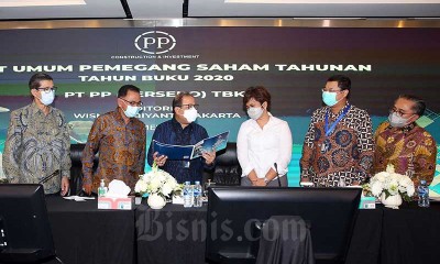 PT PP (Persero) Tbk. Pada 2020 Catatkan Laba Bersih Senilai Rp226 Miliar