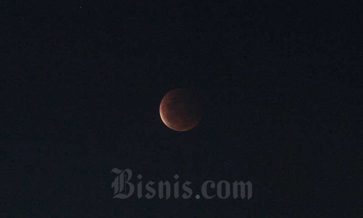 Keindahan Gerhana Bulan Total Super Blood Moon